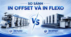 So sánh máy in offset và máy in flexo