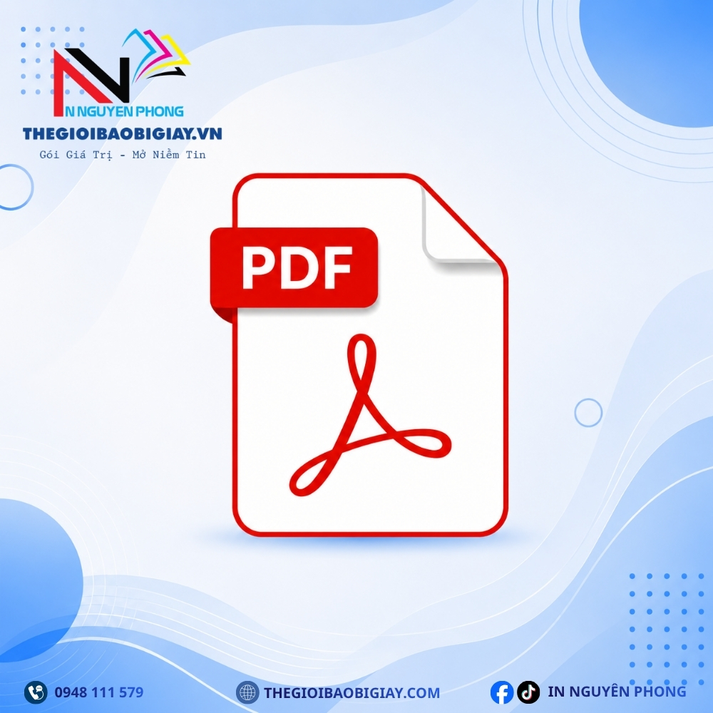 File PDF trong in ấn