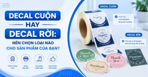 decal cuộn và decal rời