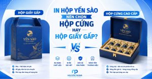 In hộp yến sào